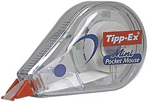 Корректирующая машинка TIPP-EX Mini Pocket Mouse.