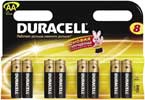Алкалиновые батарейки Duracell AA