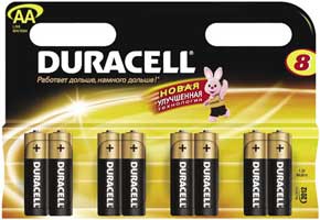����������� ��������� Duracell AA